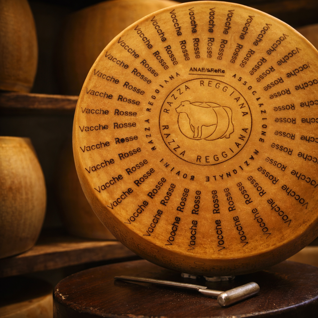 Parmigiano Reggiano de vaca Rossa Reggiana